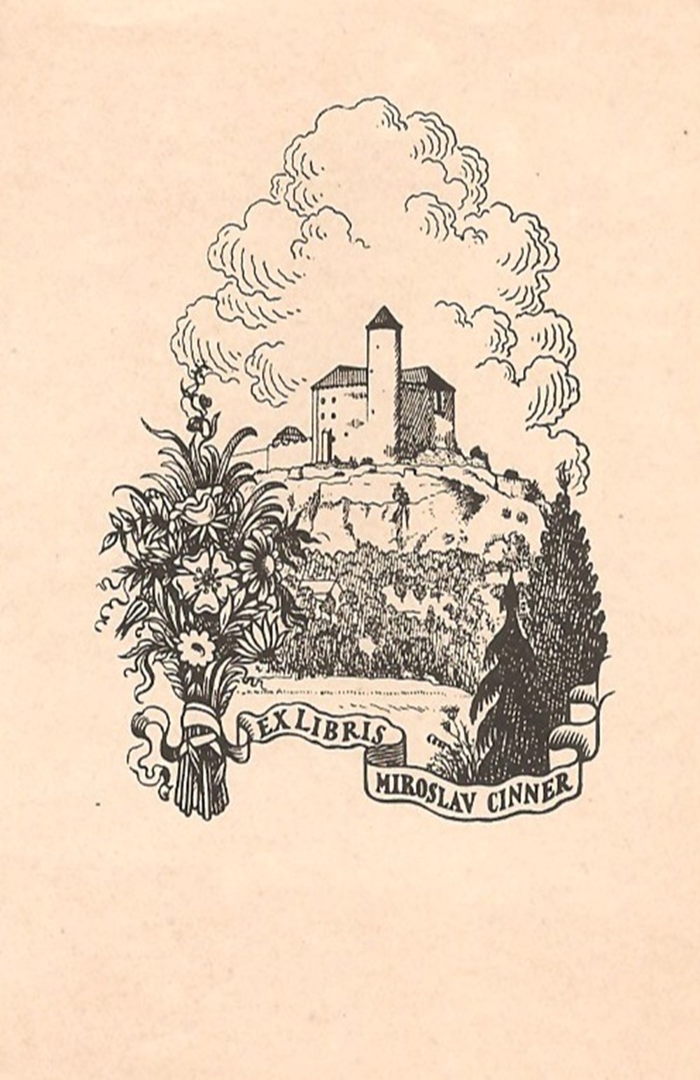 documents anciens ex libris cinner