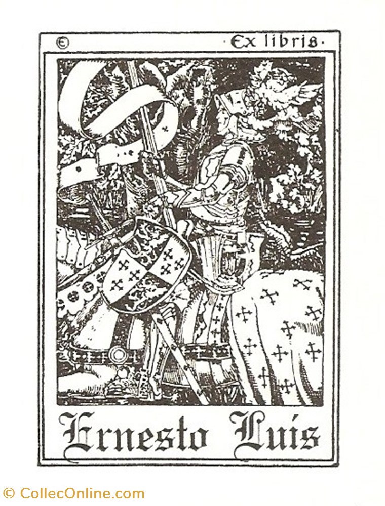 vieux papiers ex libris luis