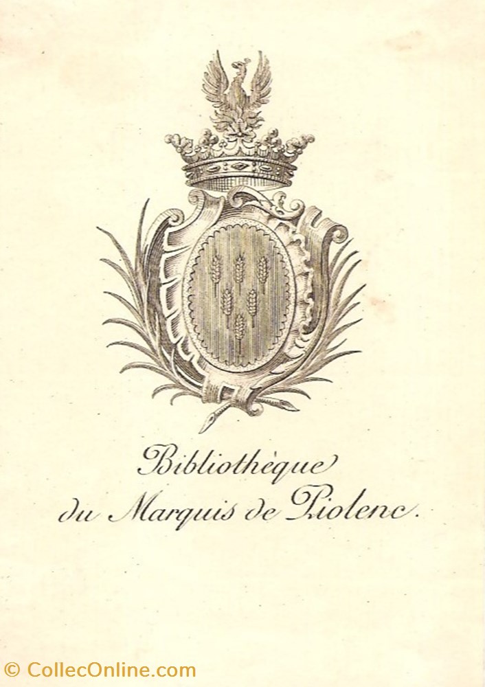 vieux papiers ex libris piolenc