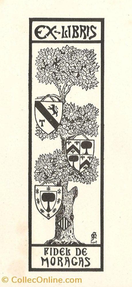 vieux papiers ex libris moragas