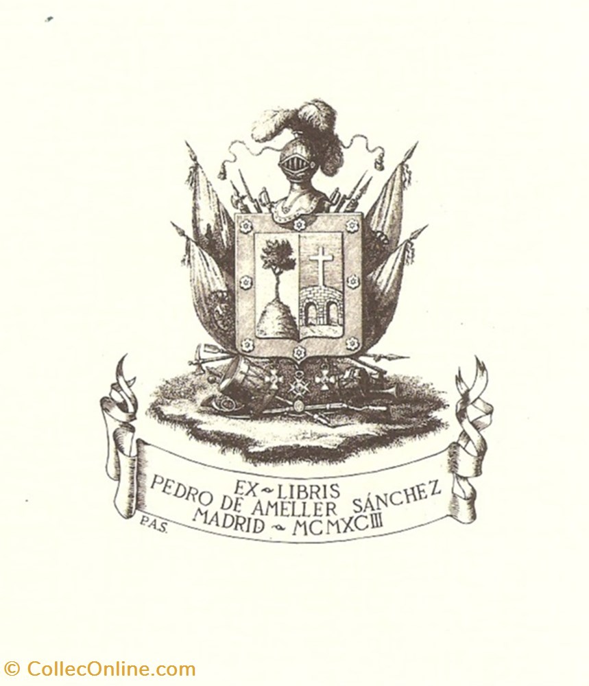 vieux papiers ex libris ameller y sanchez