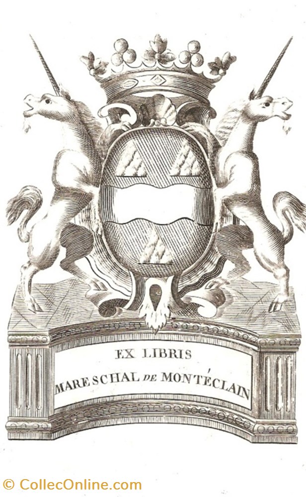 vieux papiers ex libris monteclain