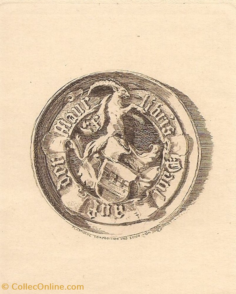 vieux papiers ex libris auf der maur