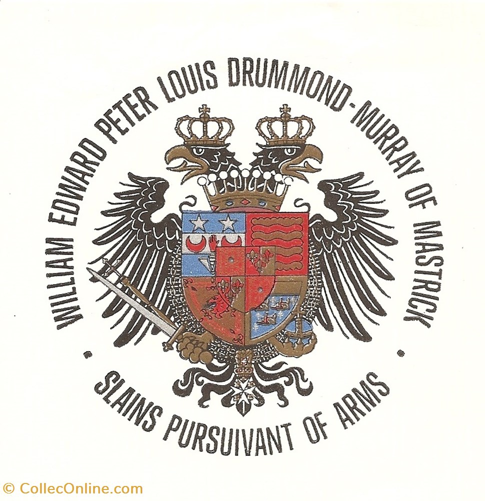DRUMOND-MURRAY of MASTRICK vieux papier ex libri drumond murray of mastrick