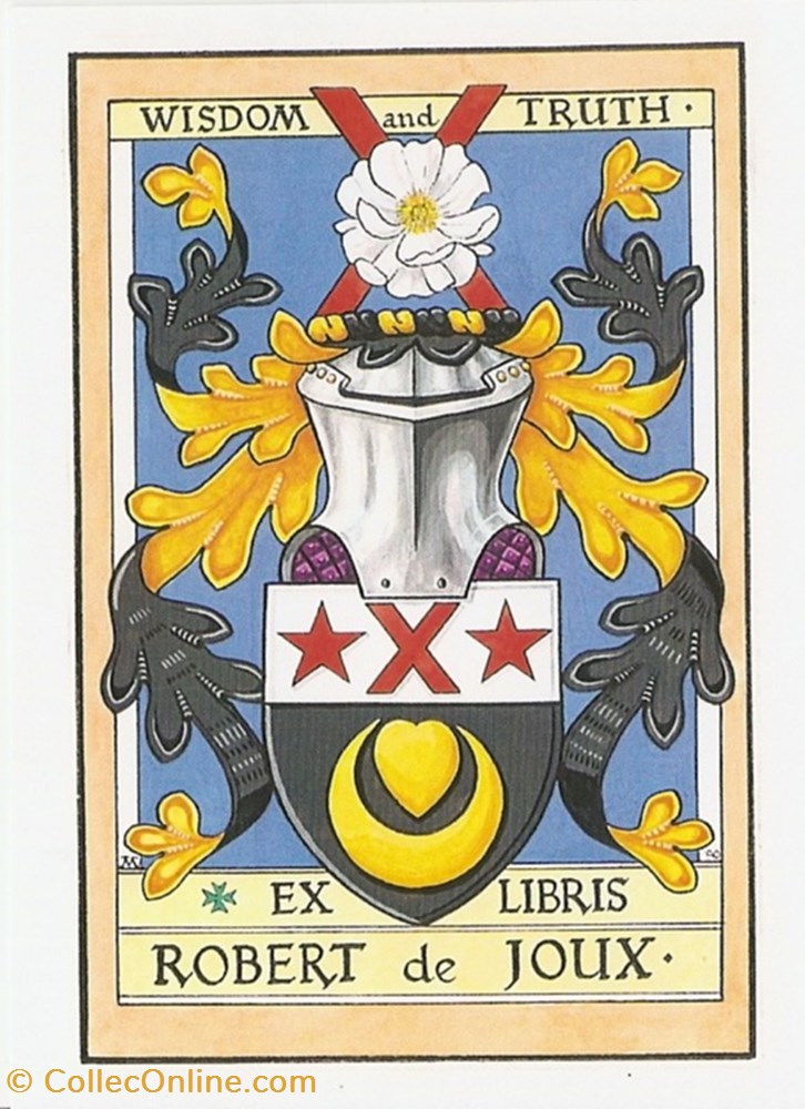 JOUX vieux papiers ex libris joux