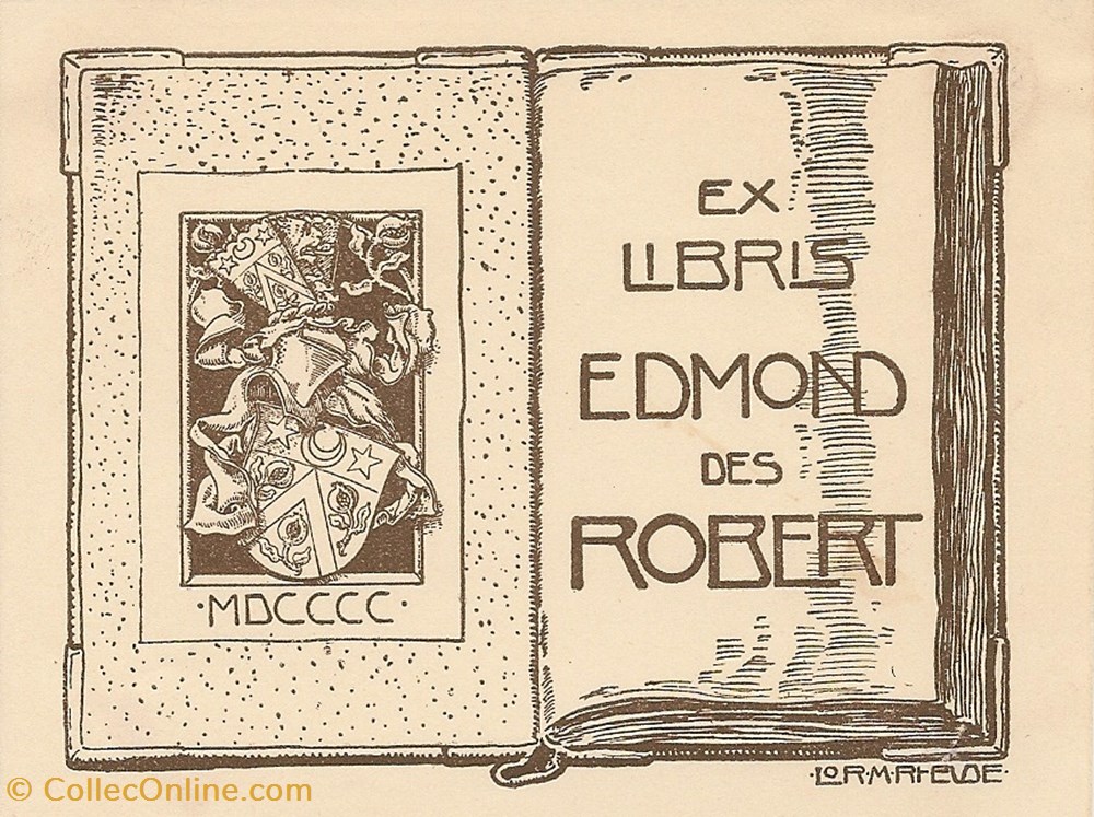 vieux papiers ex libris des robert
