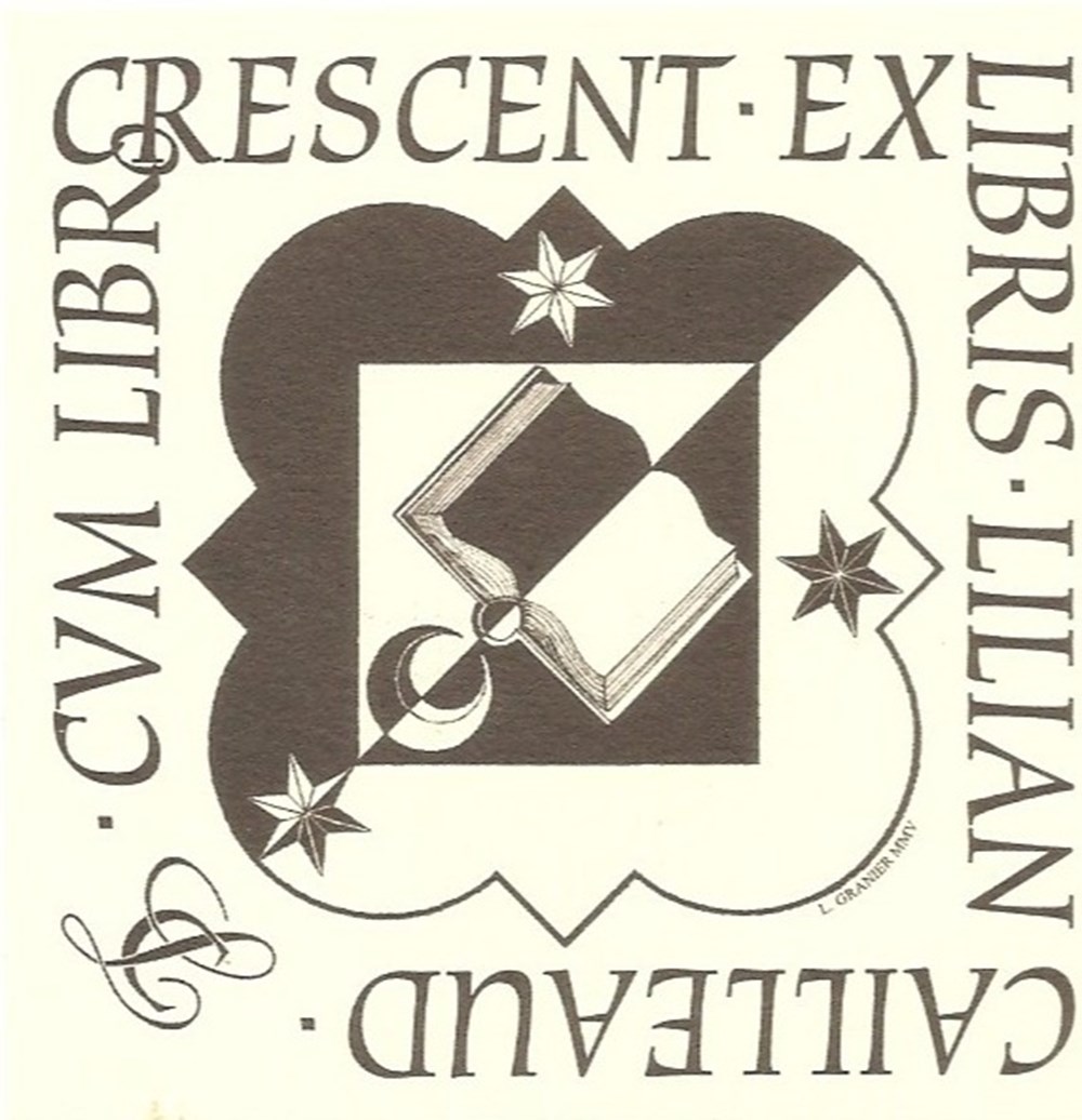 documents anciens ex libris cailleaud