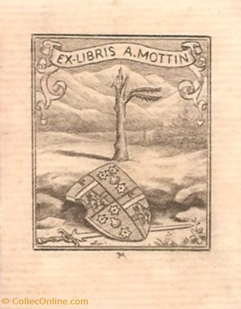 vieux papiers ex libris mottin