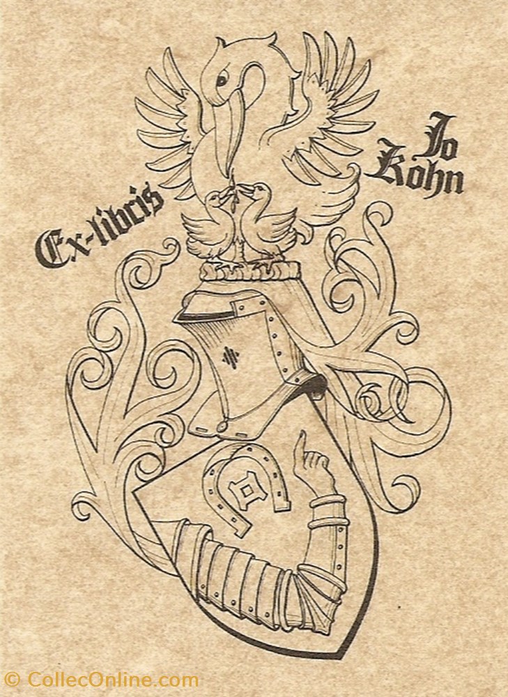 documents anciens ex libris kohn