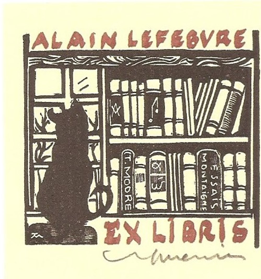 documents anciens ex libris lefebvre