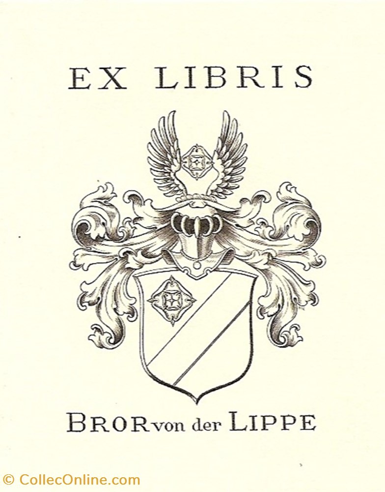 Bror von der LIPPE vieux papier bror von der lippe