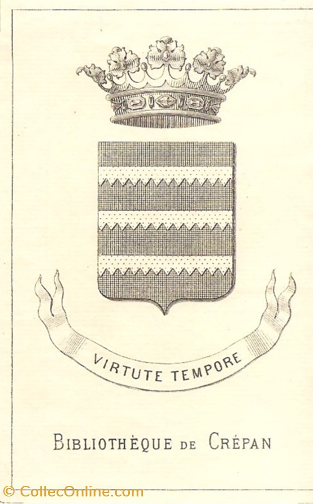 vieux papiers ex libris crepan