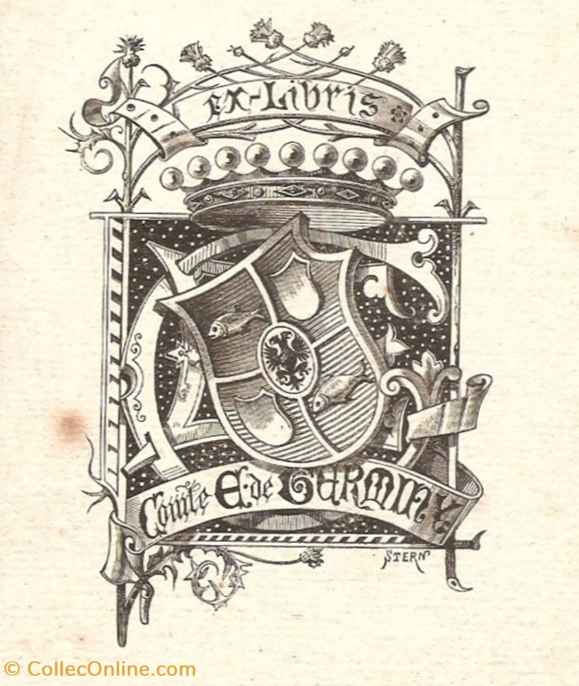 vieux papiers ex libris germiny