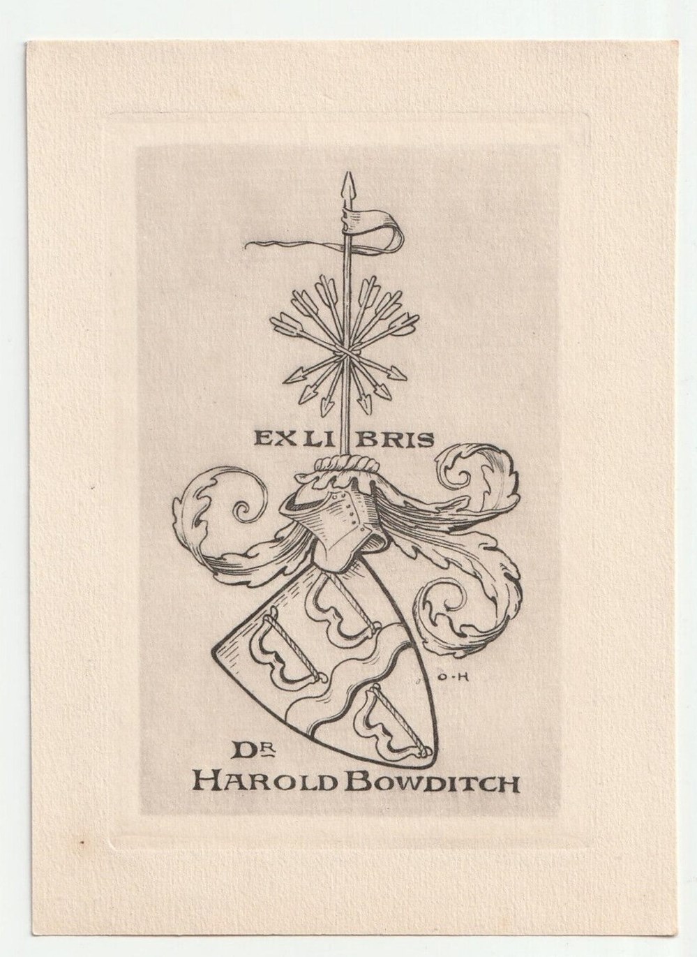 documents anciens ex libris bowditch