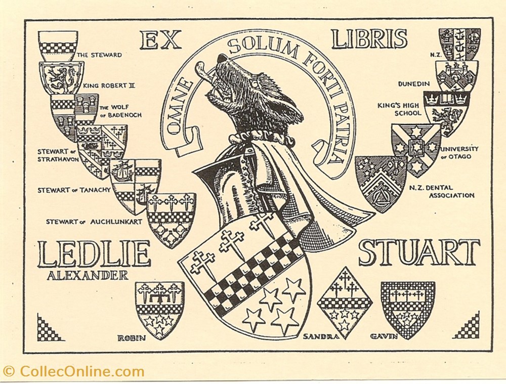 vieux papiers ex libris stuart