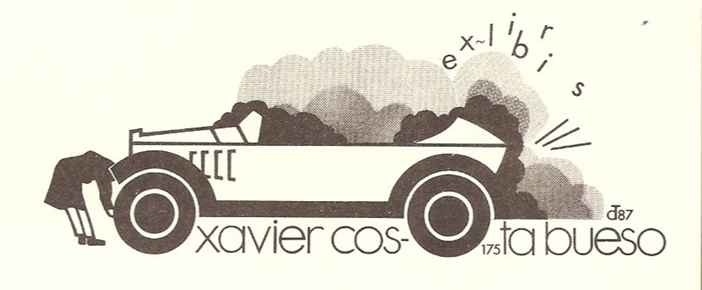 documents anciens ex libris costa