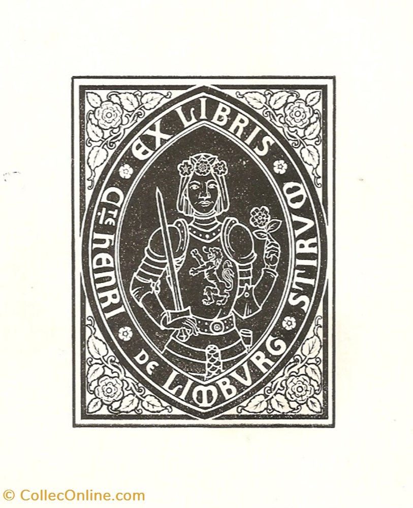 vieux papiers ex libris limburg stirum