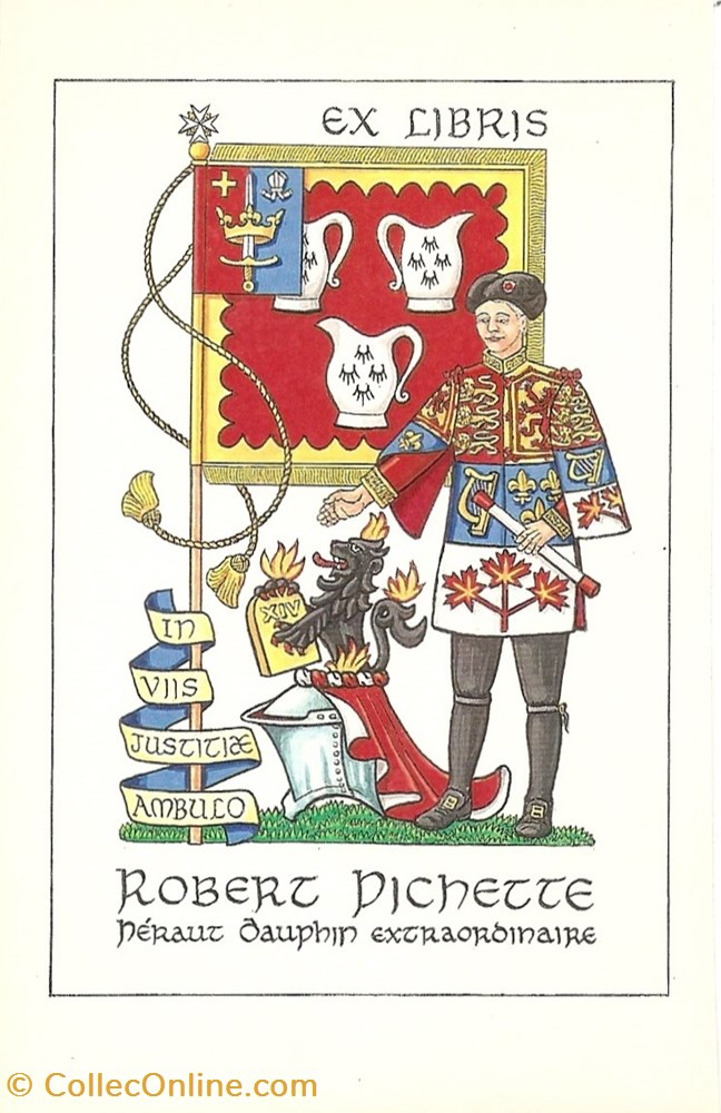 vieux papier ex libri pichette