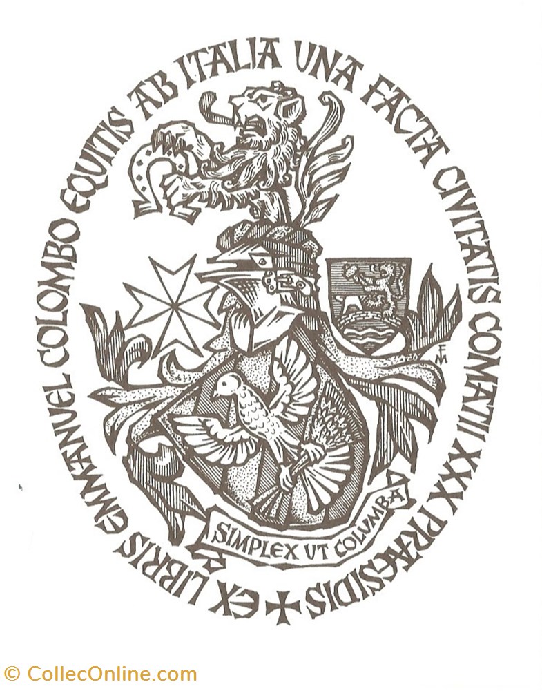 vieux papiers ex libris colombo