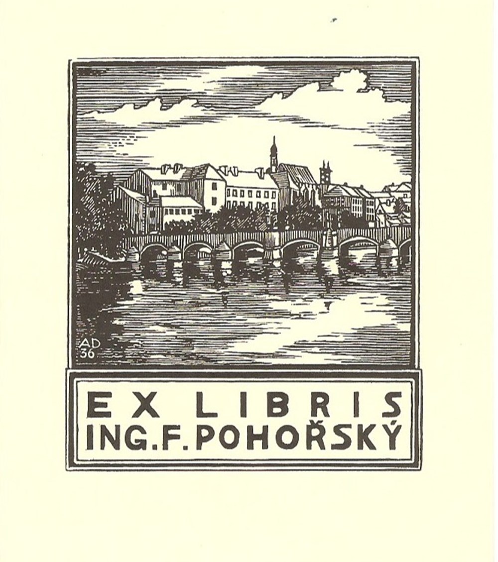 POHORSKY documents anciens ex libris pohorsky