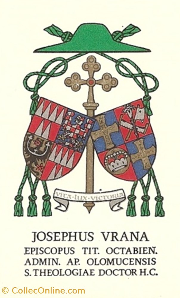 VRANA vieux papier ex libri vrana