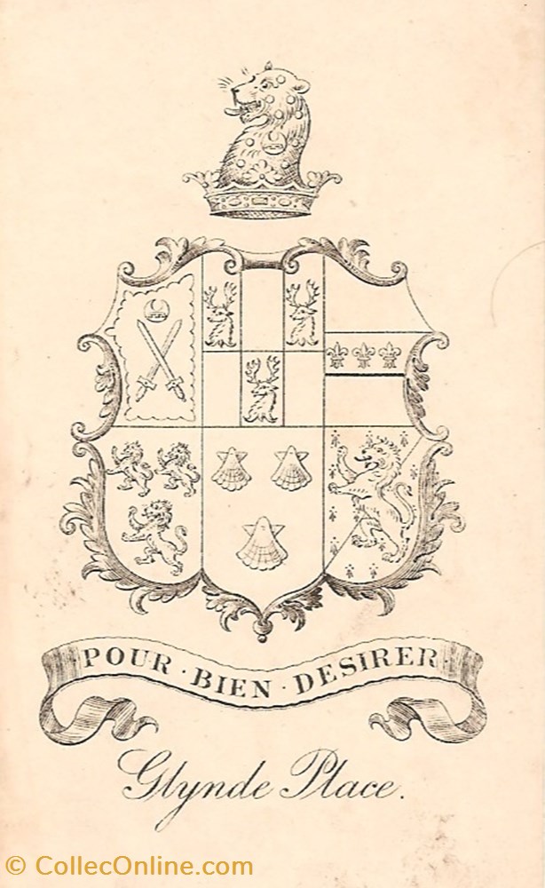 GLYNDE PLACE vieux papiers ex libris glynde place