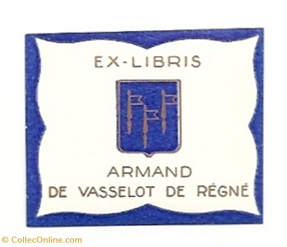 VASSELOT de RÉGNÉ vieux papier vasselot de regne