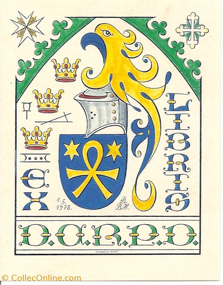D.C.R.P.D. (Dalberg) vieux papiers ex libris d c r p d dalberg