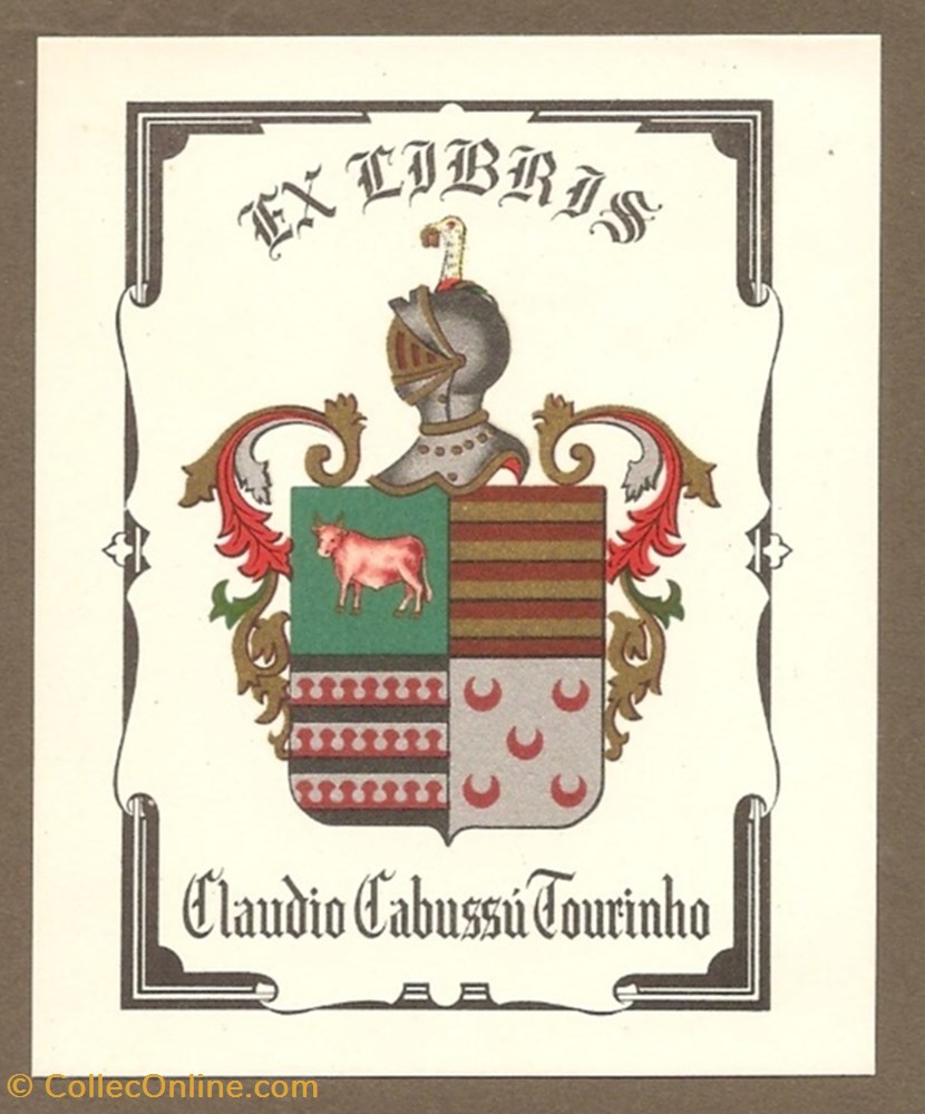 vieux papiers ex libris cabussu tourinho