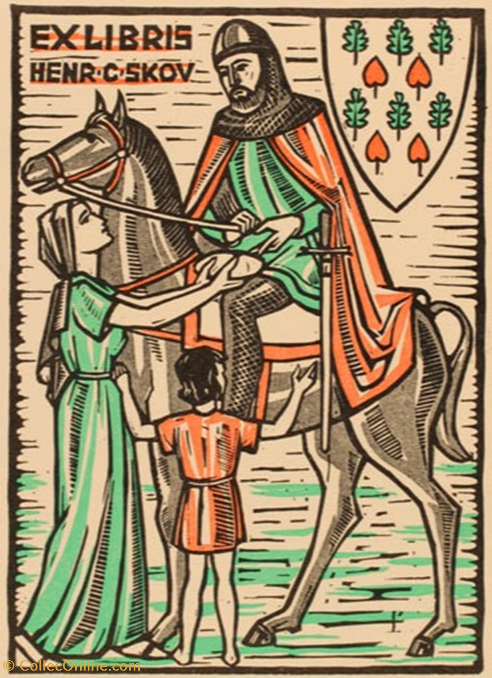 documents anciens ex libris henry carlo skov