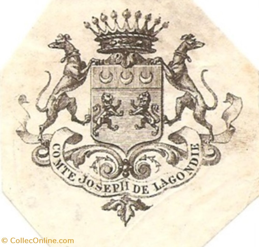 LAGONDIE vieux papiers ex libris lagondie