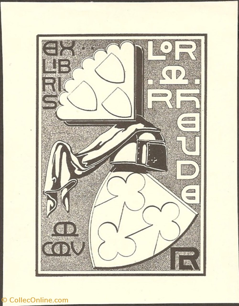 RHEUDE documents anciens ex libris rheude