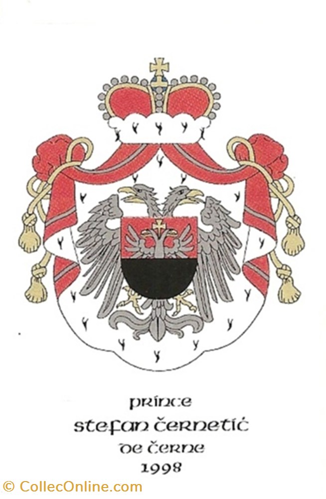 vieux papier ex libri cernetic de cerne
