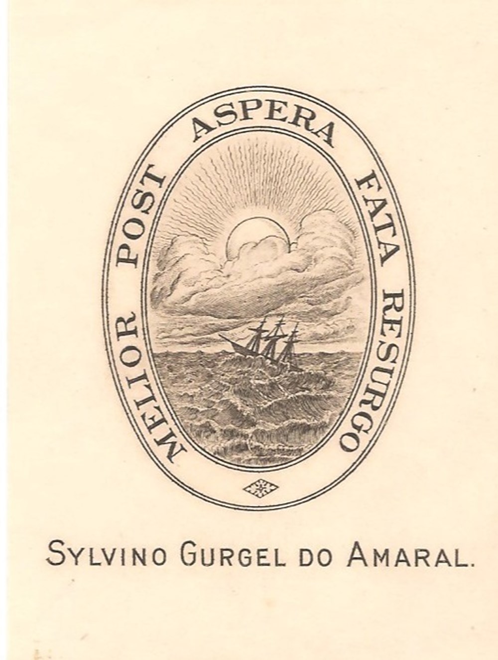 documents anciens ex libris gurgel do amaral