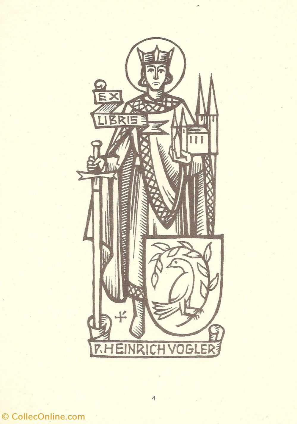 documents anciens ex libris vogler
