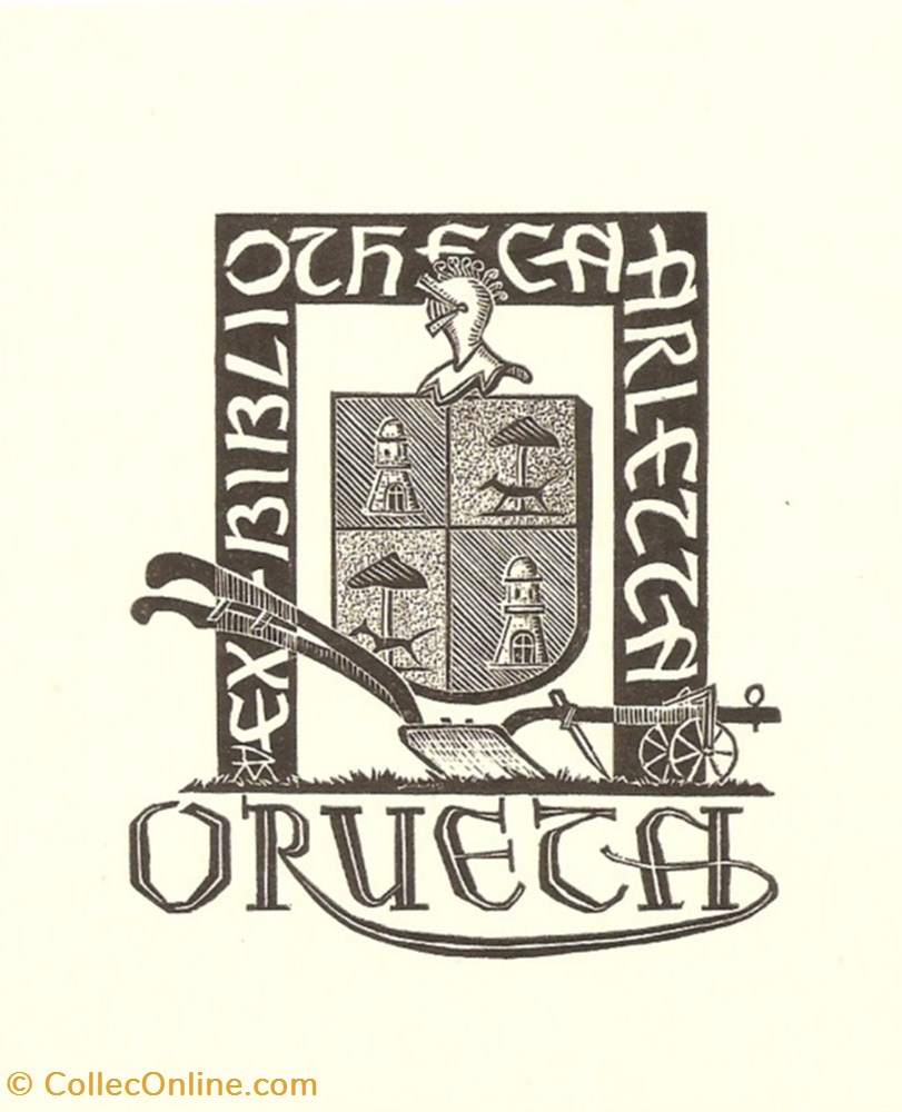 vieux papiers ex libris orueta