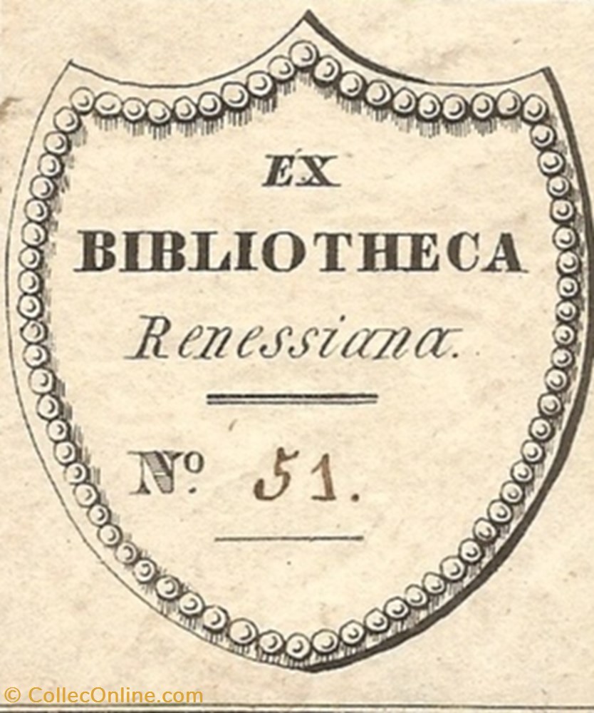 vieux papier ex libri renesse