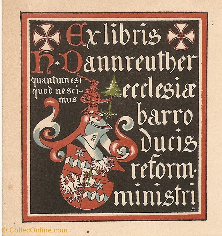 vieux papiers ex libris dannreuther