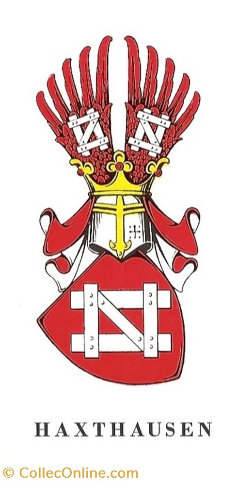 vieux papiers ex libris haxthausen