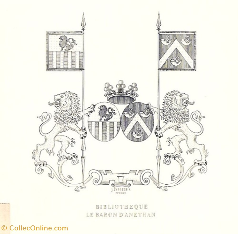 vieux papiers ex libris anethan