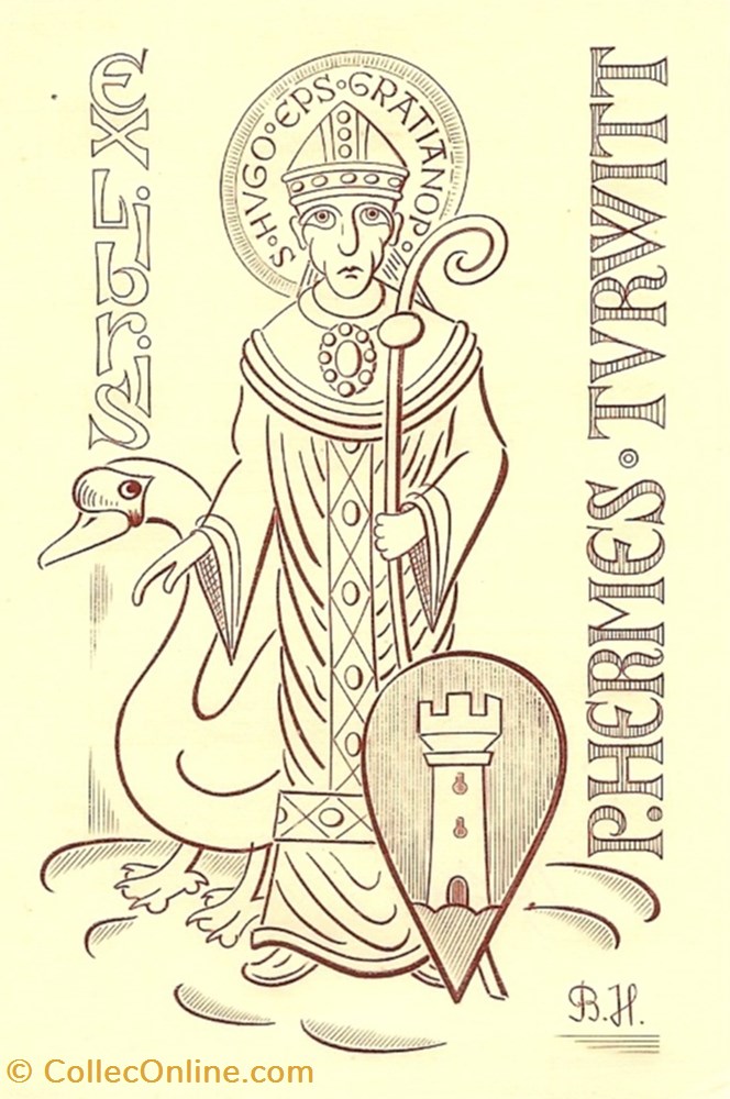 TURWITT vieux papiers ex libris turwitt