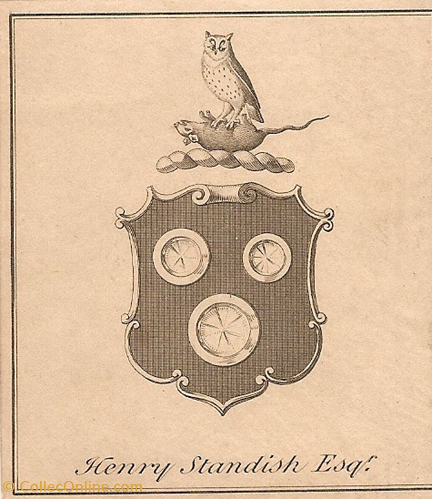 vieux papiers ex libris standish