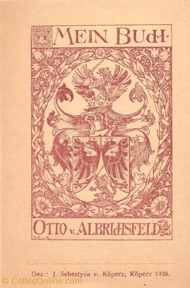 ALBRIDHSFELD vieux papiers ex libris albridhsfeld