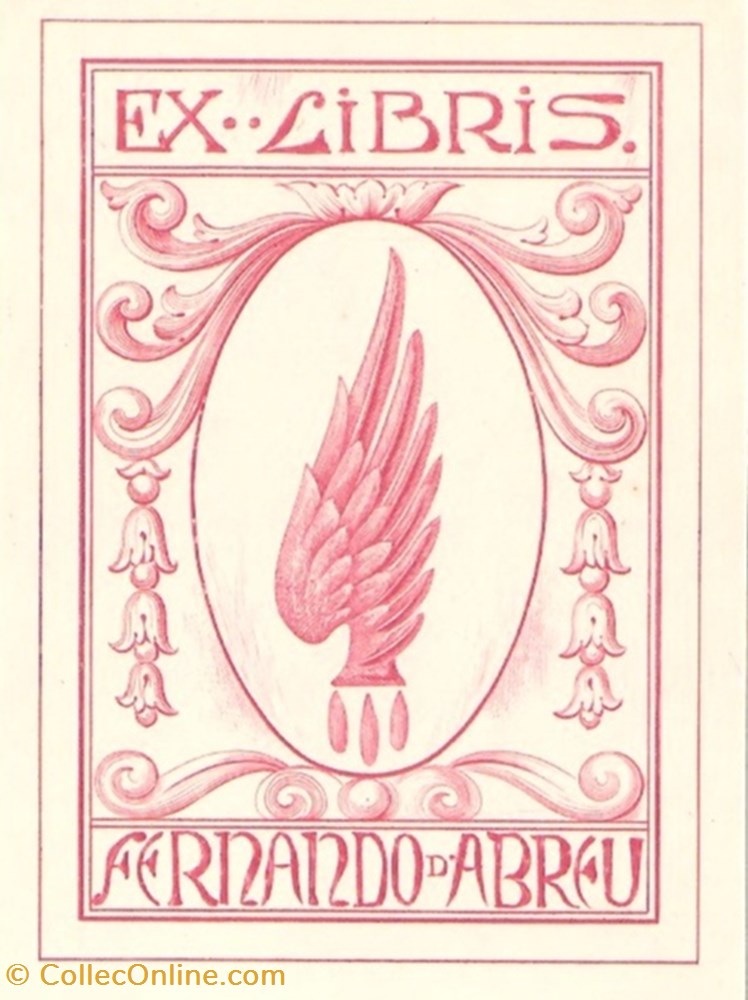 ABREU vieux papiers ex libris abreu