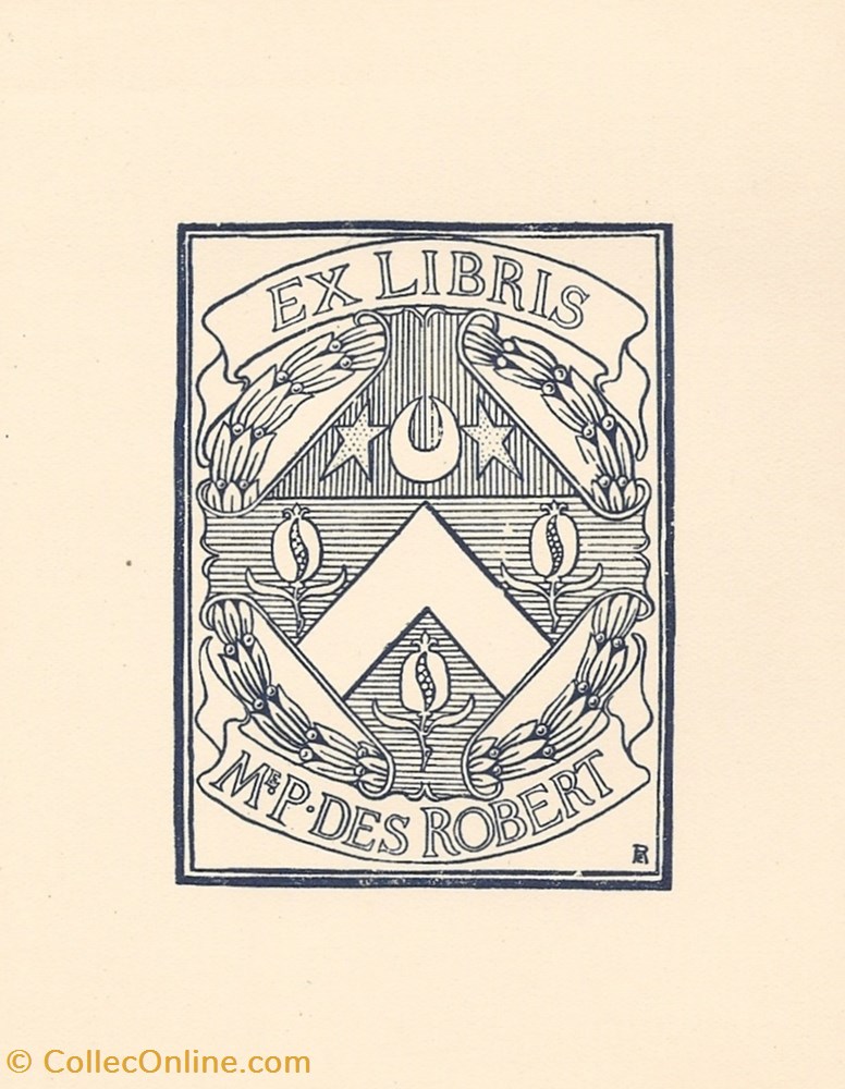 vieux papiers ex libris des robert