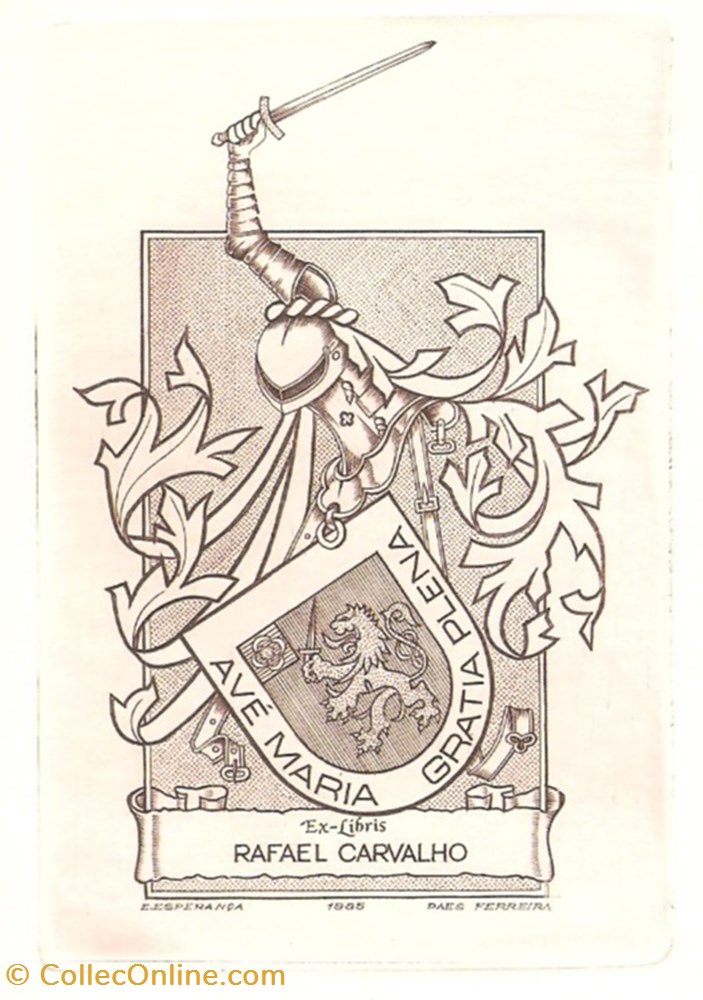 vieux papiers ex libris carvalho