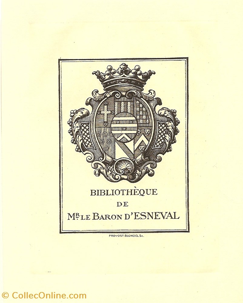 ESNEVAL vieux papier esneval