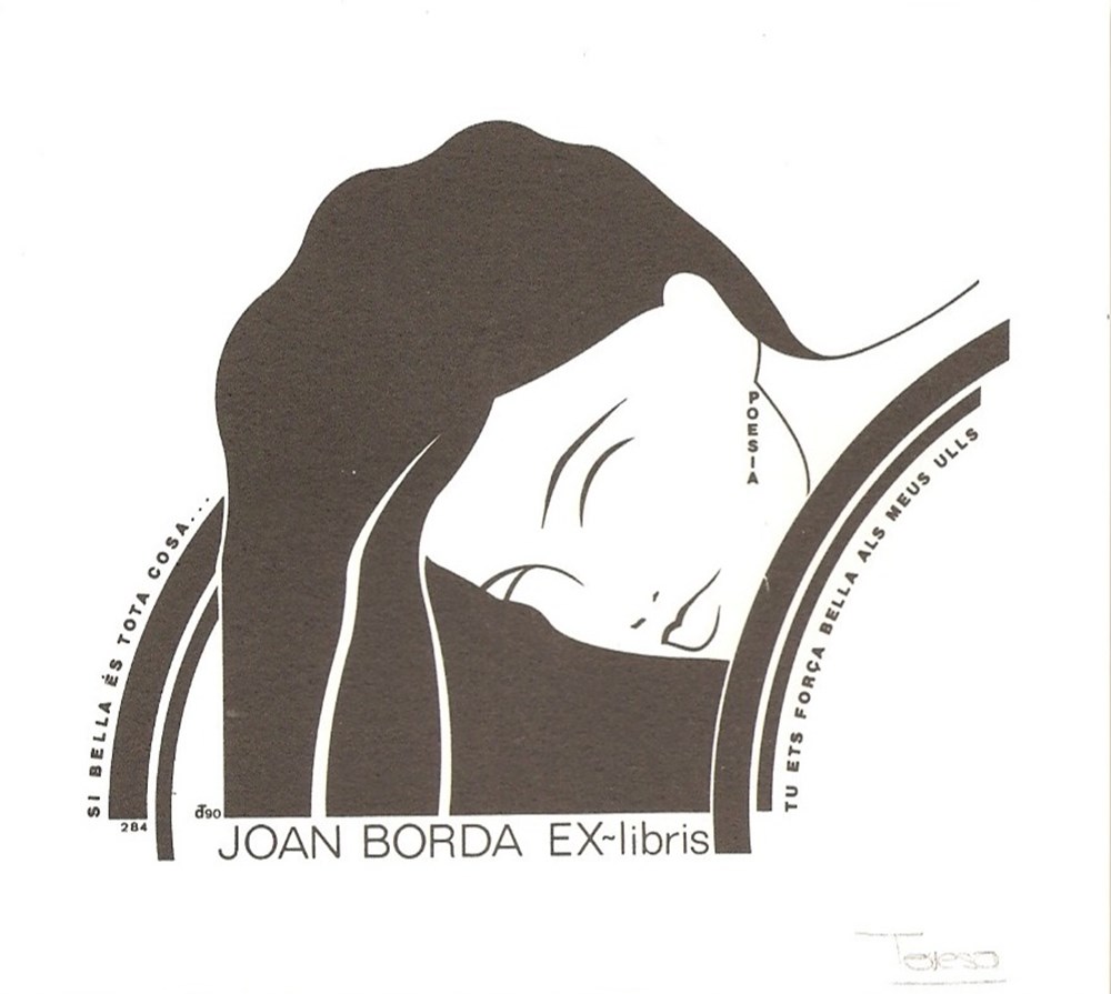 documents anciens ex libris borda