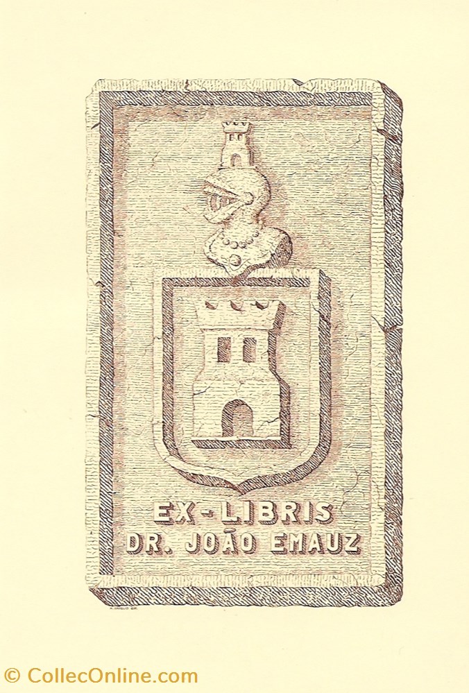 EMAUZ vieux papier ex libri emauz