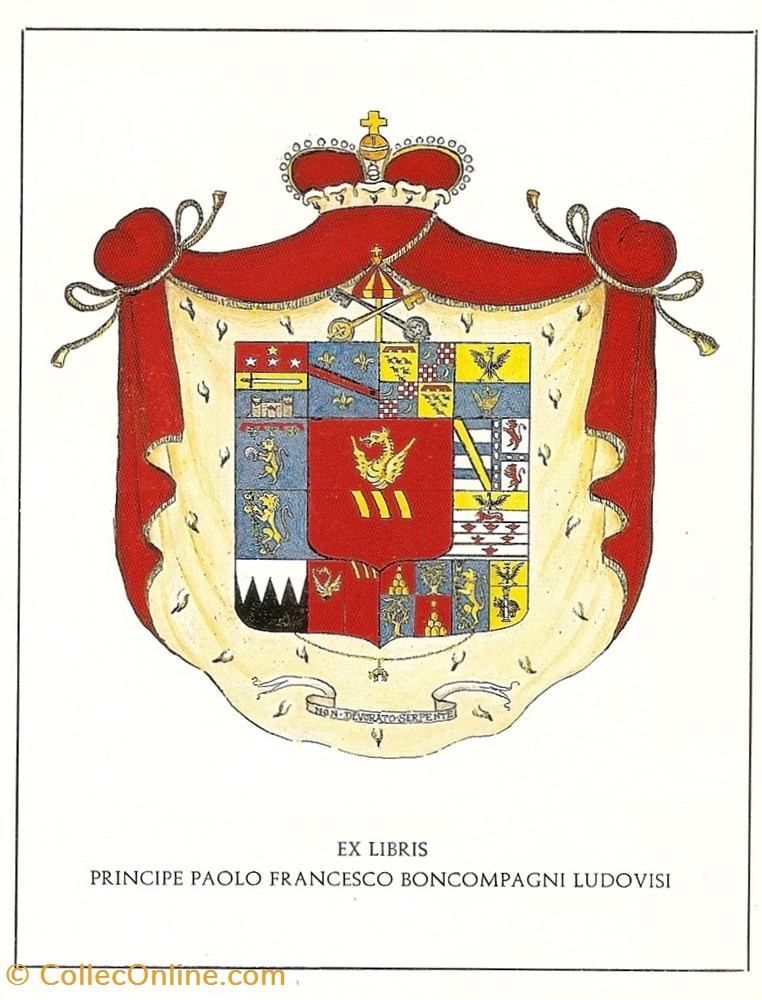 vieux papier ex libri boncompagni ludovisi